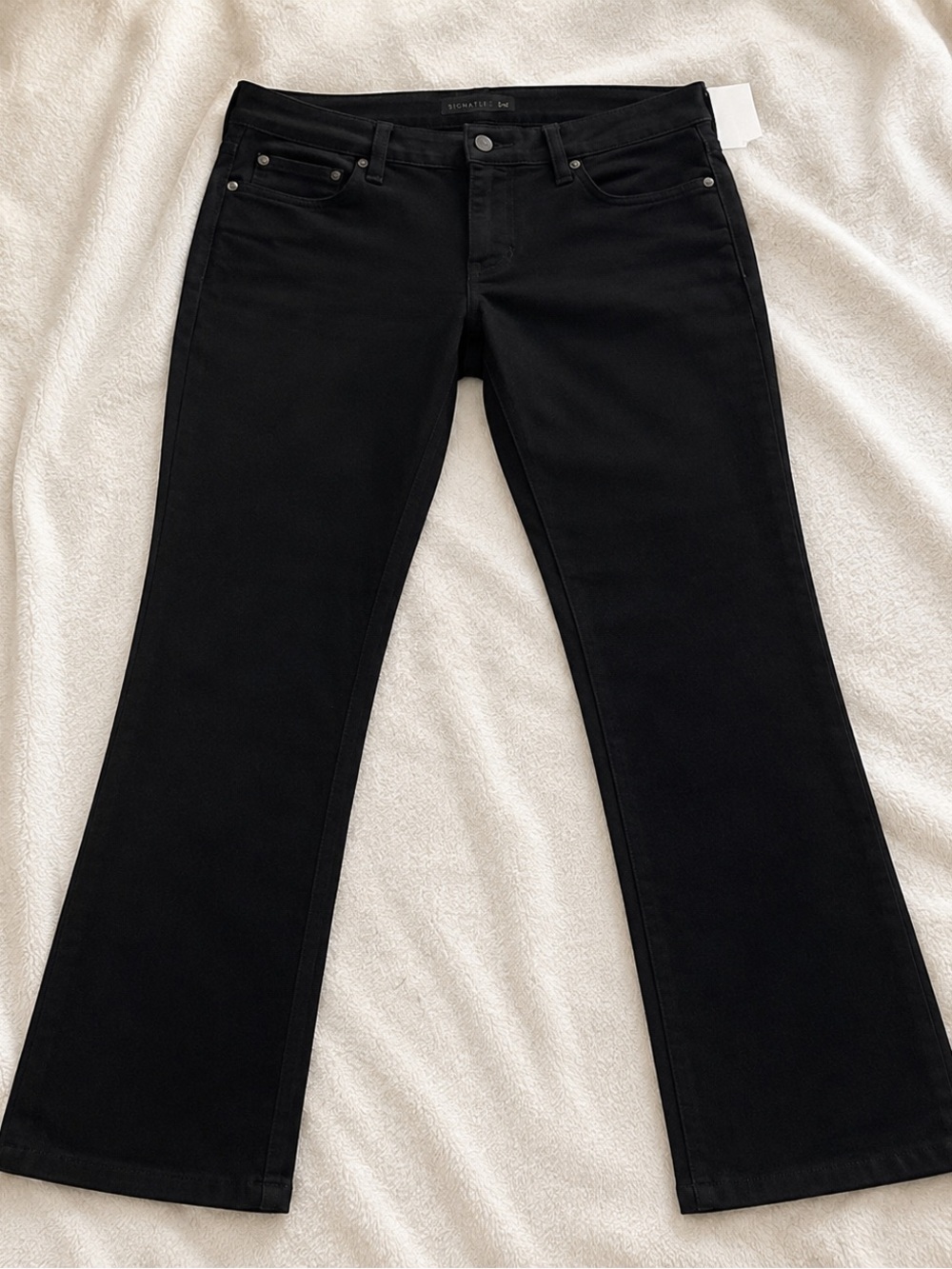 Fidelity Black Straight Leg Women's Jeans